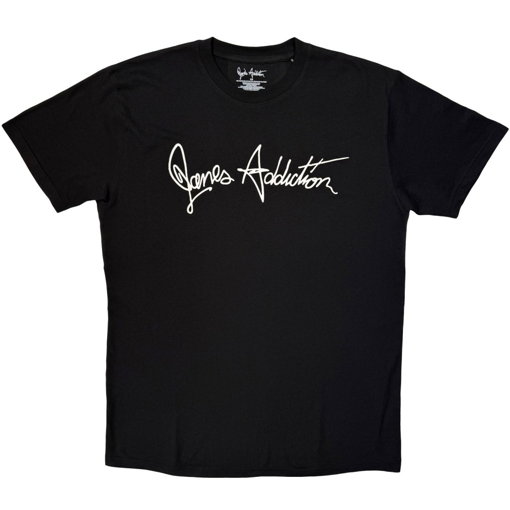 Jane's Addiction - Logo Mono Herren TShirt - Schwarz/Weiß